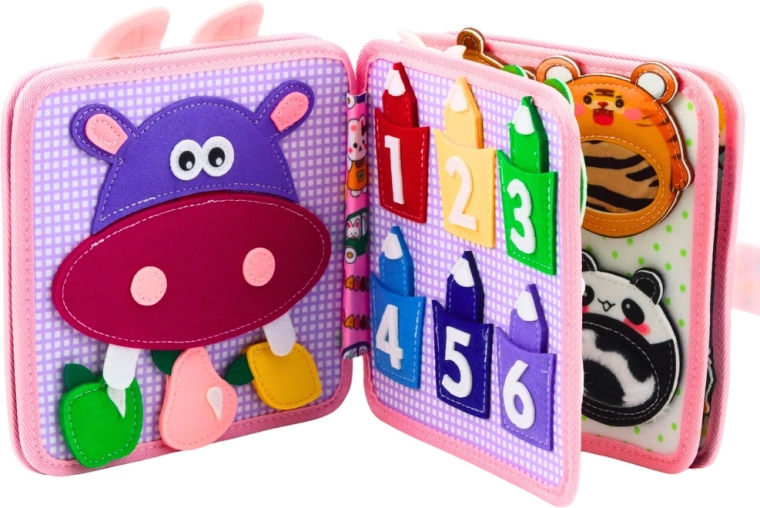 Învățarea culorilor, formelor și animalelor