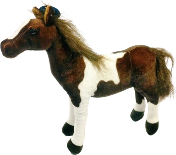 Cal de pluș hucul 35 cm