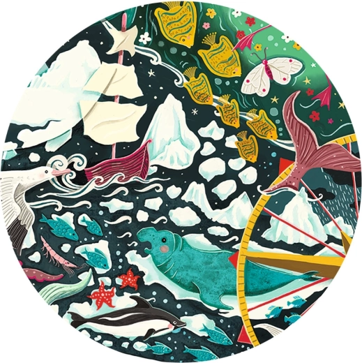 Ilustrație detaliată, plină de imaginație