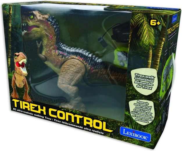 Lexibook T-Rex cu telecomandă și efecte de fum