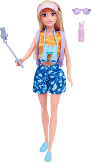 Păpușă Anlily în excursie cu accesorii, 30 cm
