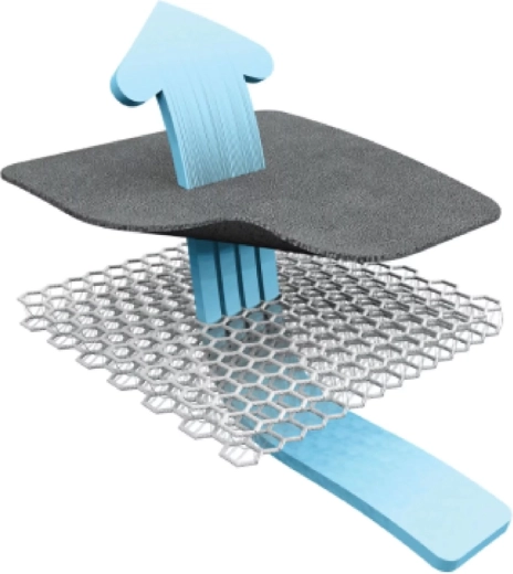 Ventilație maximă datorită structurii 3D