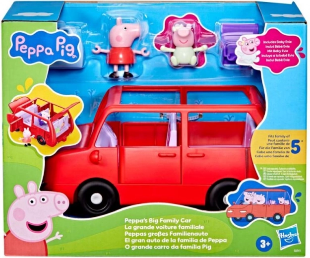 Marele automobil de familie Peppa Pig de la Hasbro