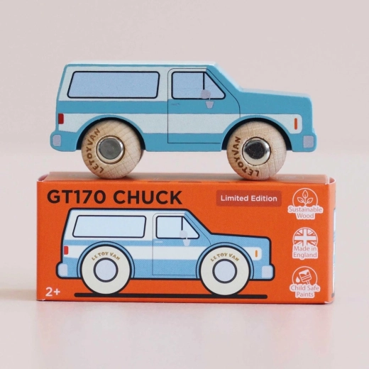 Mașinuță din lemn Le Toy Van Chuck