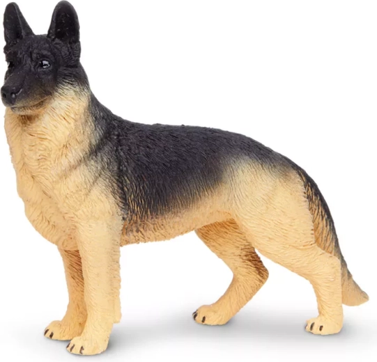 Figurină ciobănesc german în poziție de pază Safari Ltd. - 1 bucată