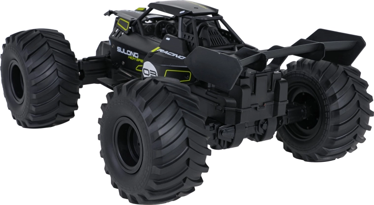 Suspensie amortizată și anvelope mari din cauciuc