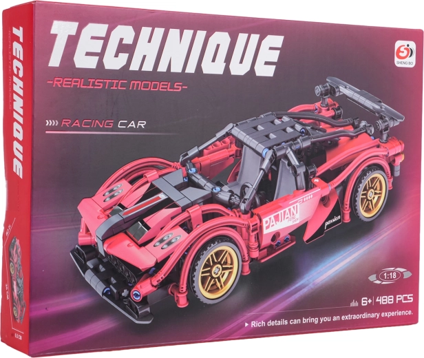 488 de piese pentru construcție creativă