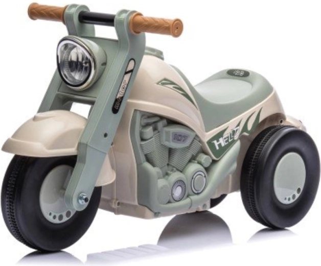 Chipolino vehicul fără pedale Bubble Rider bej-mentă