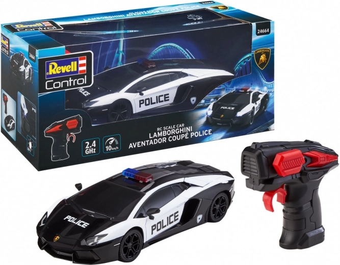 Mașină cu telecomandă Lamborghini Aventador Police
