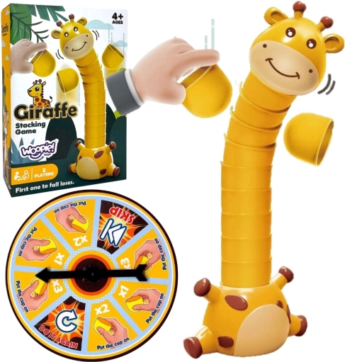 Joc de stivuire girafa de la WOOPIE
