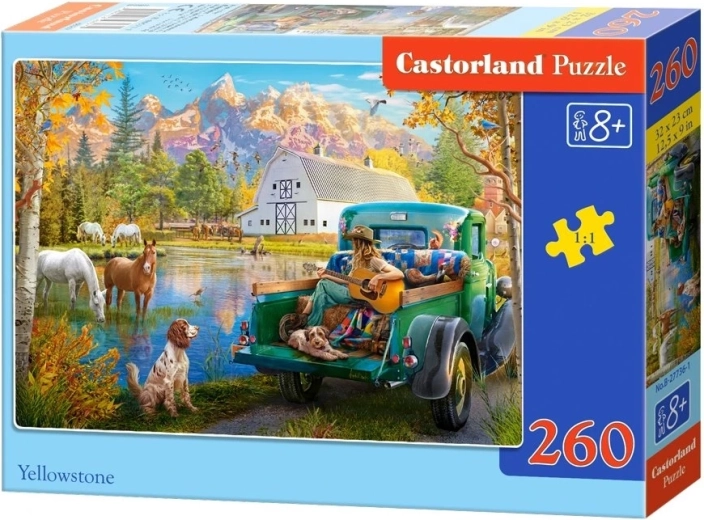 Puzzle Castorland Yellowstone 260 de piese
