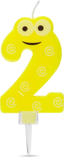 Lumânare pentru tort, cifra 2