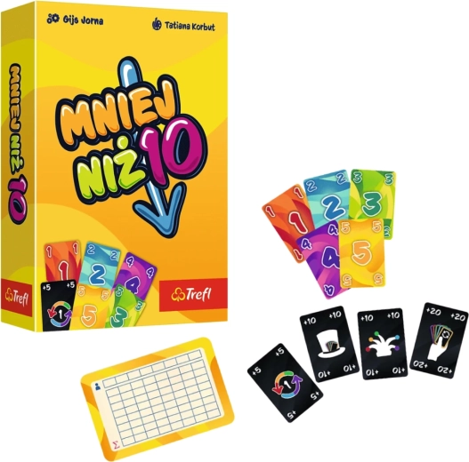 Joc de cărți Mniej niż 10