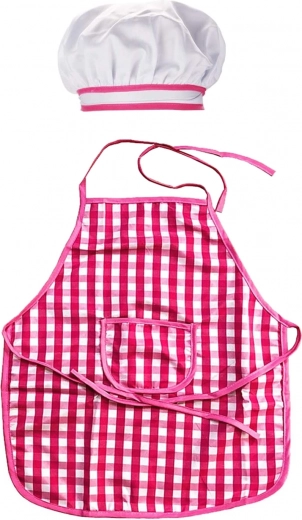 Șorț și bonetă de bucătar pentru micul chef