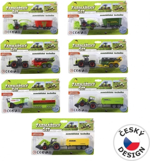 Jucărie agricolă pe card 18 cm