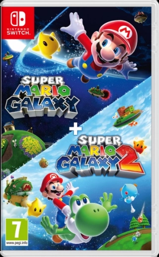 Nintendo Switch: Super Mario Galaxy 1 + Super Mario Galaxy 2 – pachet dublu