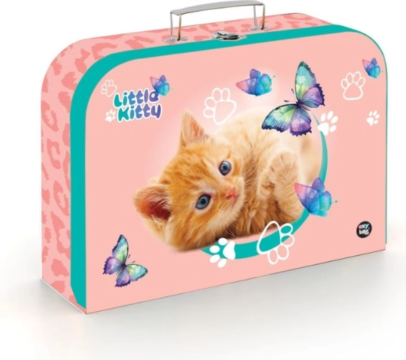 Geantă din laminat pentru copii 34 cm – pisică