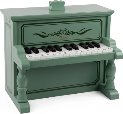 Pianino de lemn Classic World cu manual