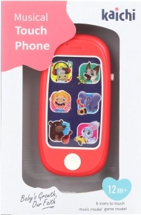 Telefon tactil pentru copii cu lumini și sunete