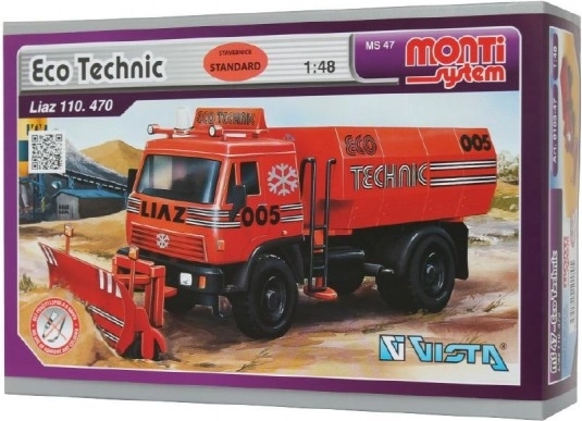 Set de construcție Monti System Eco Technic Liaz fără lipici