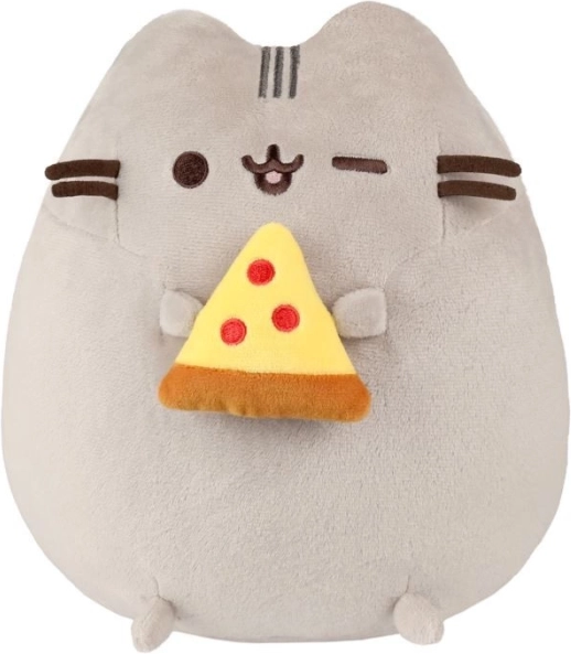 pluș PUSHEEN cu pizza 24 cm