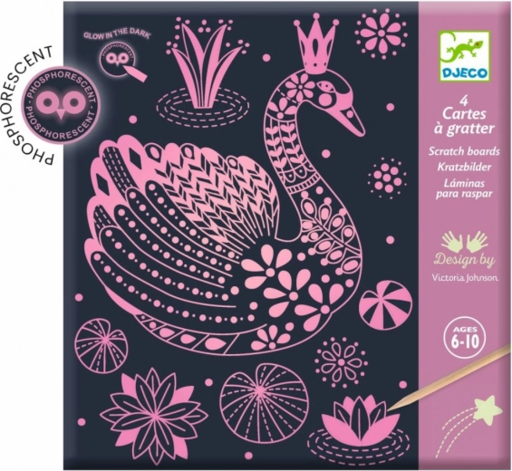 Imagini de răzuit Lume Magică DJECO