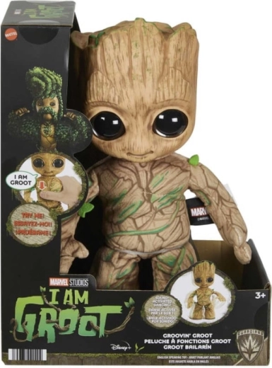 Marvel Groot din pluș dansator 28 cm