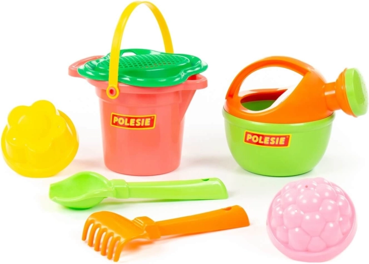 Set pentru nisip cu gălețușă mică și stropitoare - 1 bucată