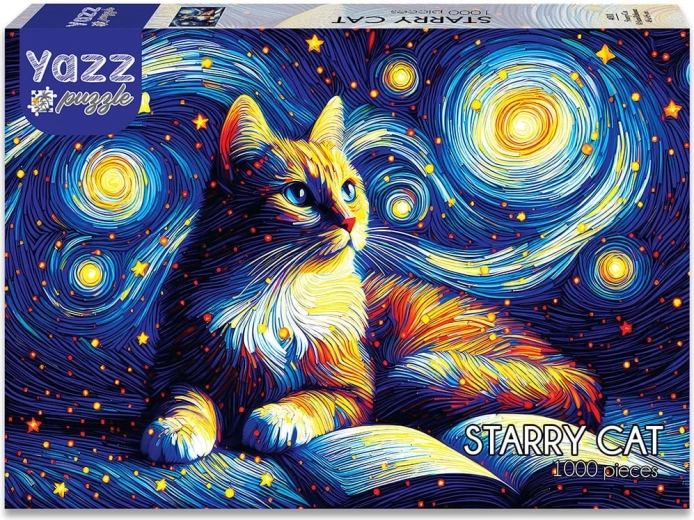 Puzzle YAZZ Pisica stelară 1000 de piese