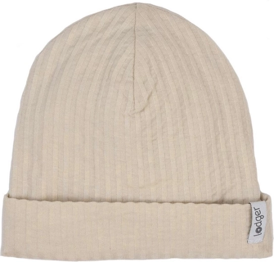 Căciuliță beanie Lodger seersucker birch 0–6 luni