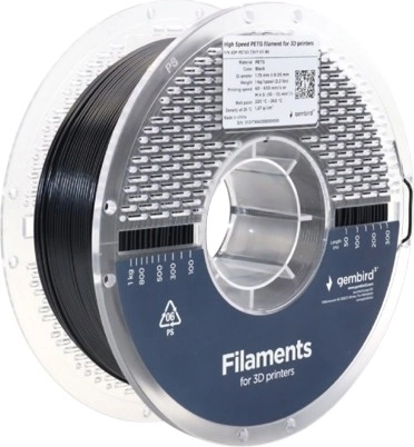 Filament PETG High Speed 1,75 mm 1 kg negru