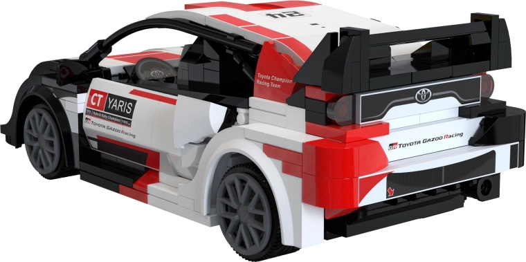 Design rally detaliat cu piese imprimate