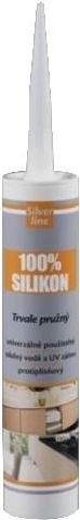Silicon universal 100% acetat 280 ml – alb SILVER LINE