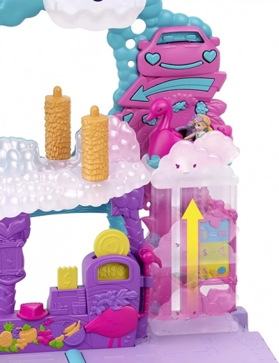 Lift-nor, perii și tobogan înflorit