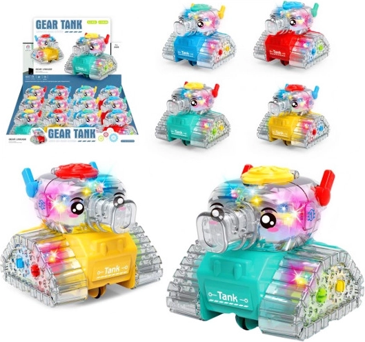 Tanc transparent cu lumină