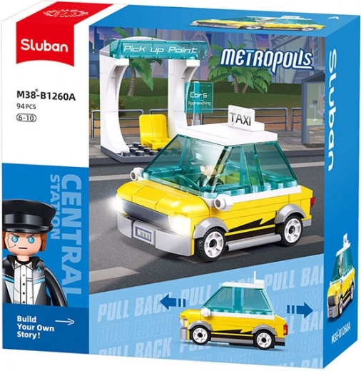Sluban Metropolis Taxi Galben