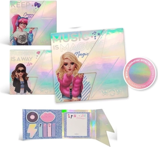 Caiet cu bilețele autoadezive WOW Generation