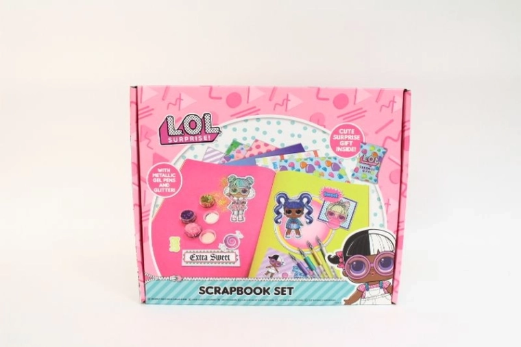 L.O.L. Surprise set creativ pentru decorarea caietului