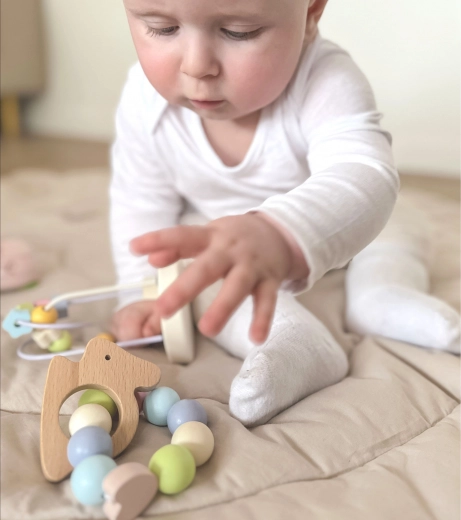 Materiale plăcute și finisaj pastelat