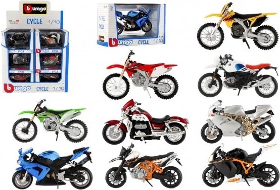 Model motocicletă metalic Bburago 1:18