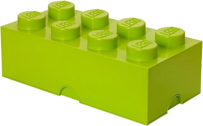 Cutie de depozitare LEGO 8 verde deschis