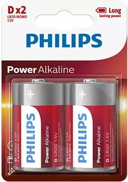 Baterie alcalină Philips D 1,5 V Power Alkaline