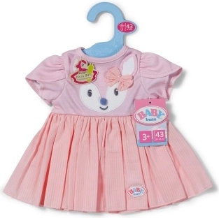 Baby Born rochiță cu căprioară pentru păpușă 43 cm