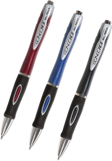Pix cu bilă CONCORDE Extra Plus 0,5 mm, culori asortate