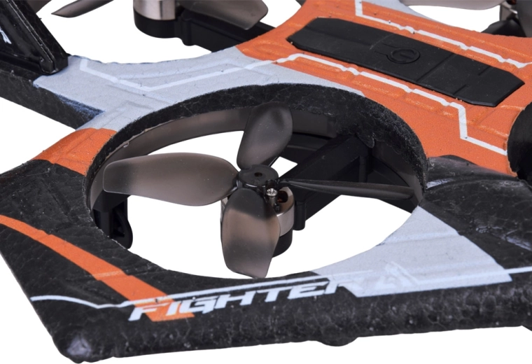 Structură VTOL rezistentă cu rotoare protejate