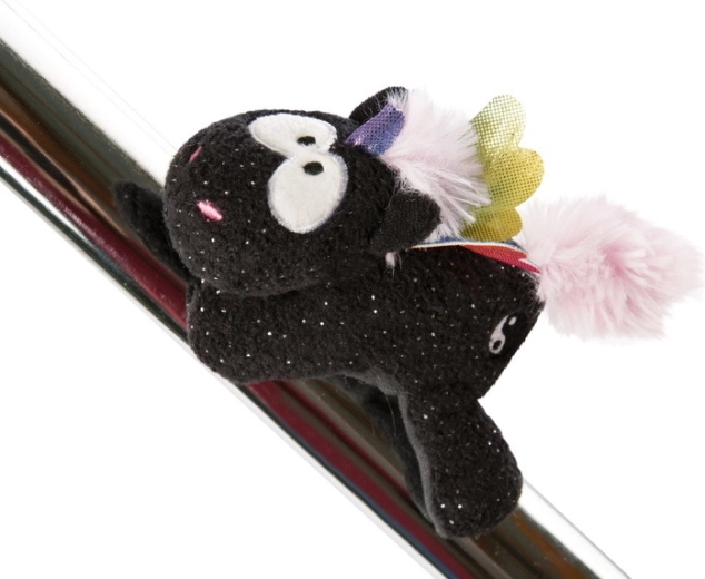 Unicorn de pluș Rainbow Yin, 12 cm, cu magnet