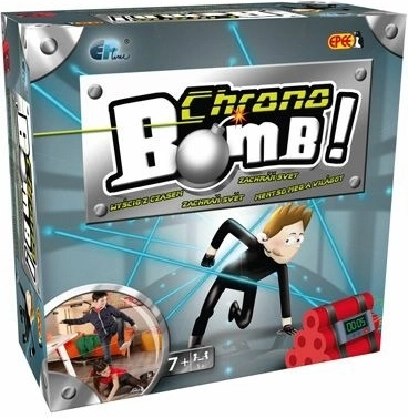 Joc de spionaj plin de acțiune CHRONO BOMB – labirint cu „laser” pentru cameră