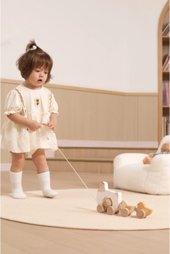 Puișori care se leagănă și motivează la mers