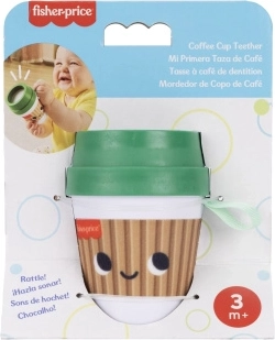Fisher-Price cană de cafea zornăitoare pentru bebeluși
