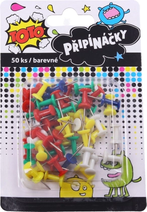 Piuneze colorate 50 buc